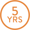 5 Year Lifespan