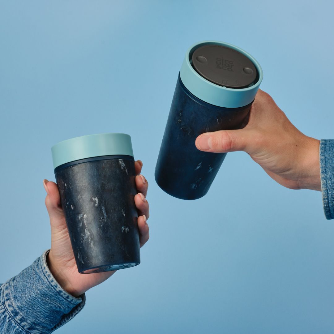 100% recyclable coffee cup