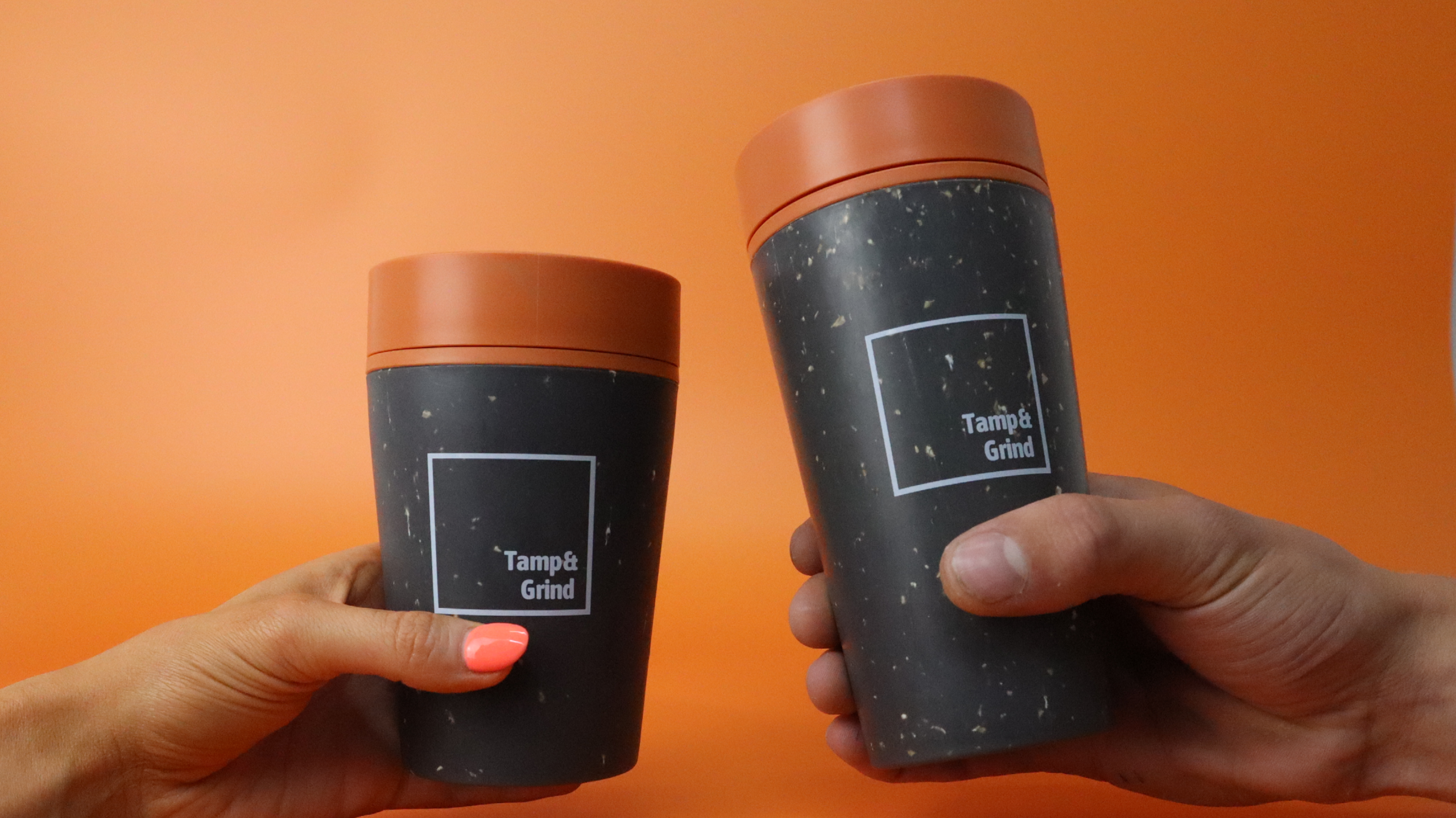 100% recyclable coffee cup