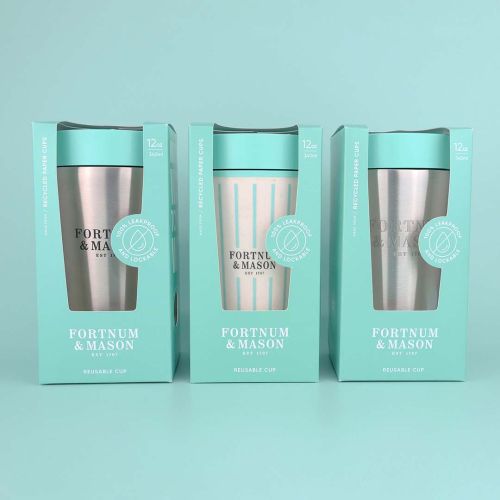 Fortnum and Mason branded cups