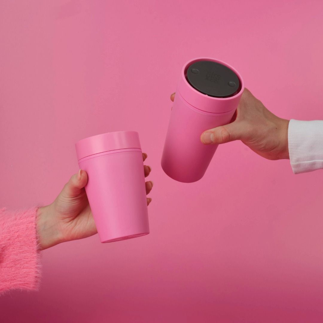 100% recyclable coffee cup
