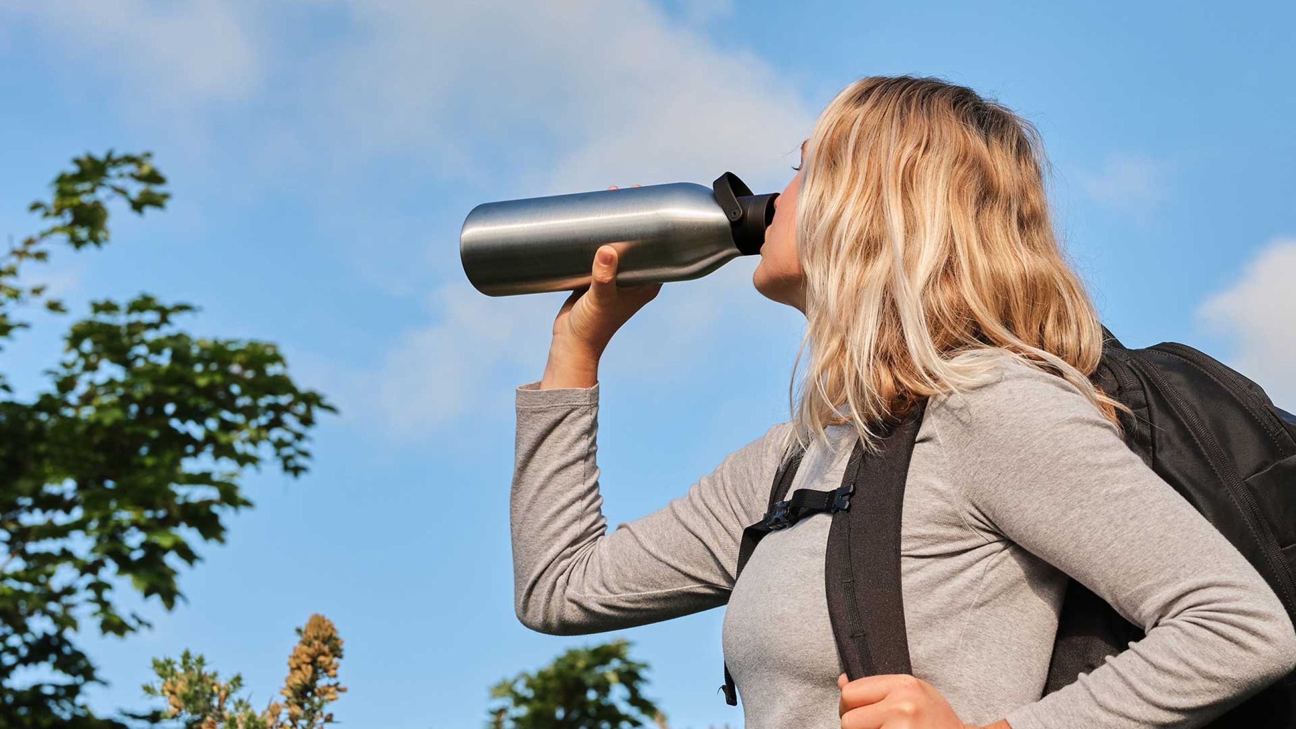 Circular&Co. Recycled Stainless Steel Reusable Water Bottle