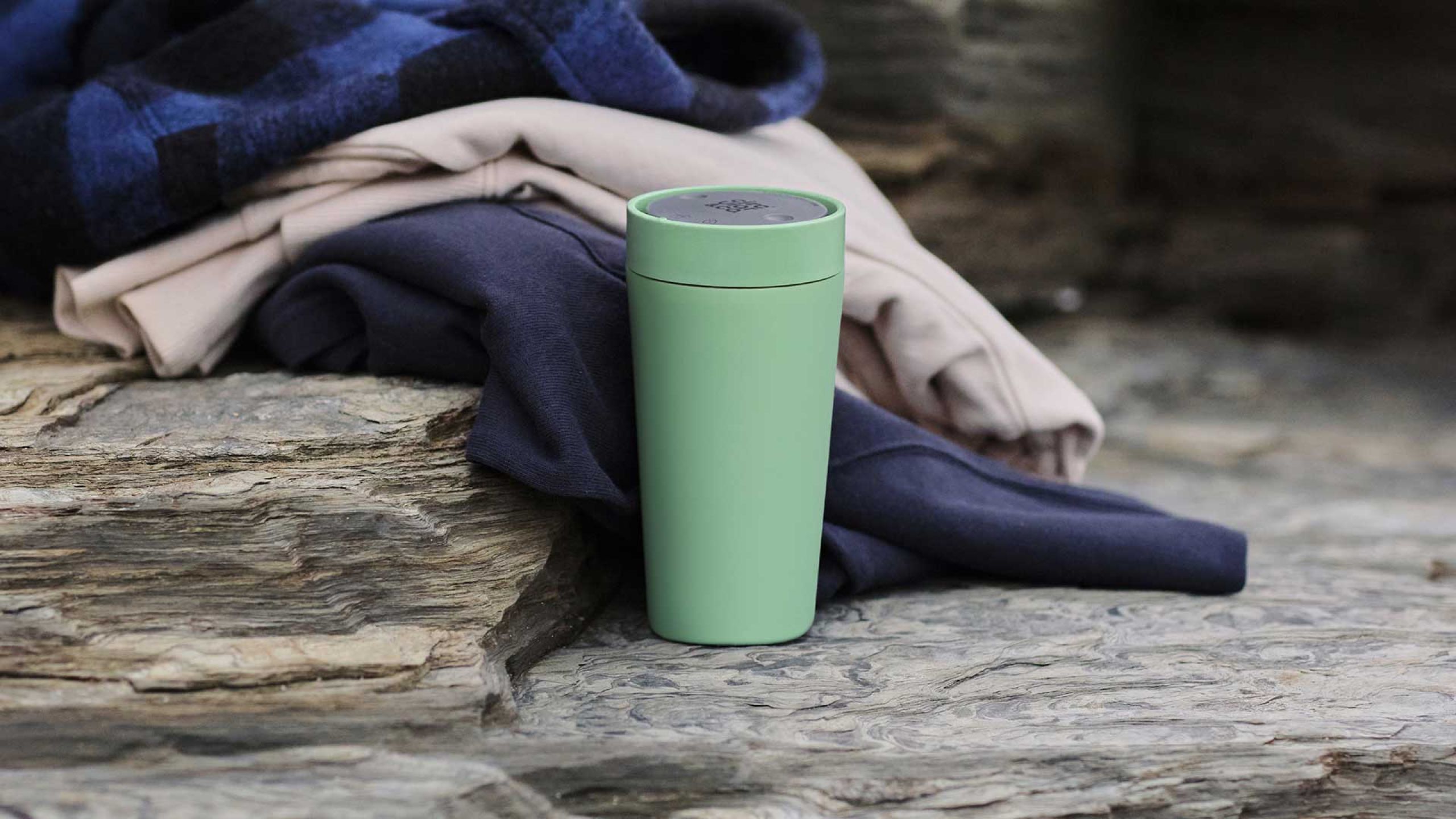 100% recyclable coffee cup