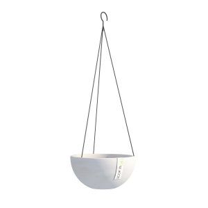 ECOPOTS Brussels Hanging basket White