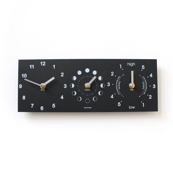 Moon, time and tide clock