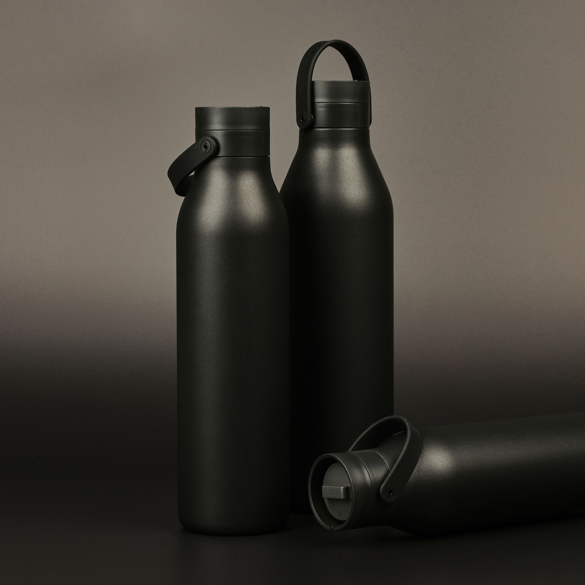 Circular&Co Reusable Stainless Steel Water Bottle Ink Black