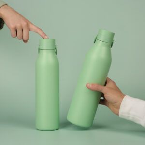 Circular&Co Reusable Stainless Steel Water Bottle Seaglass Green