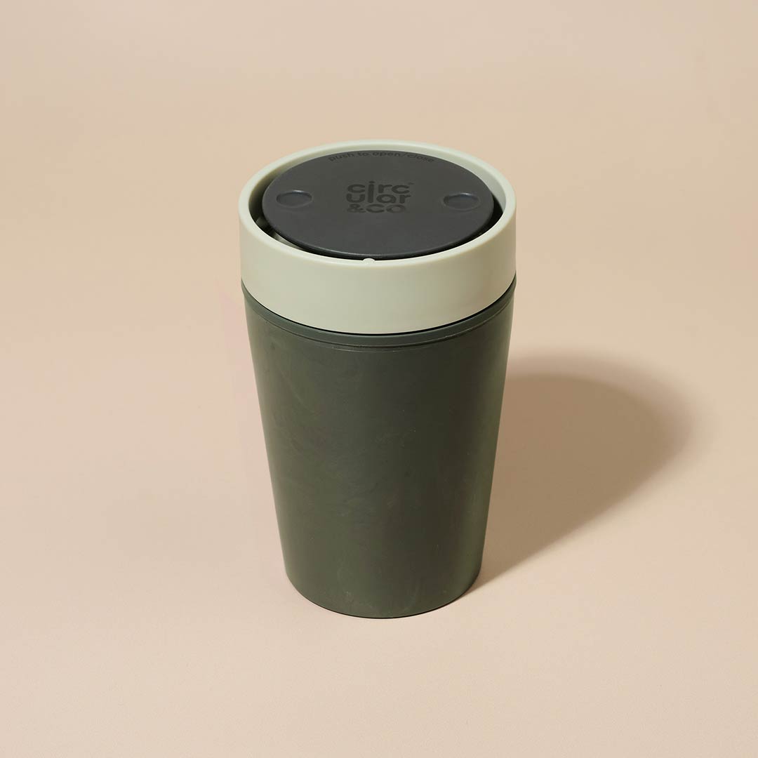 Circular&Co Marine Traceable Plastic Reusable Cup Ecru 8oz