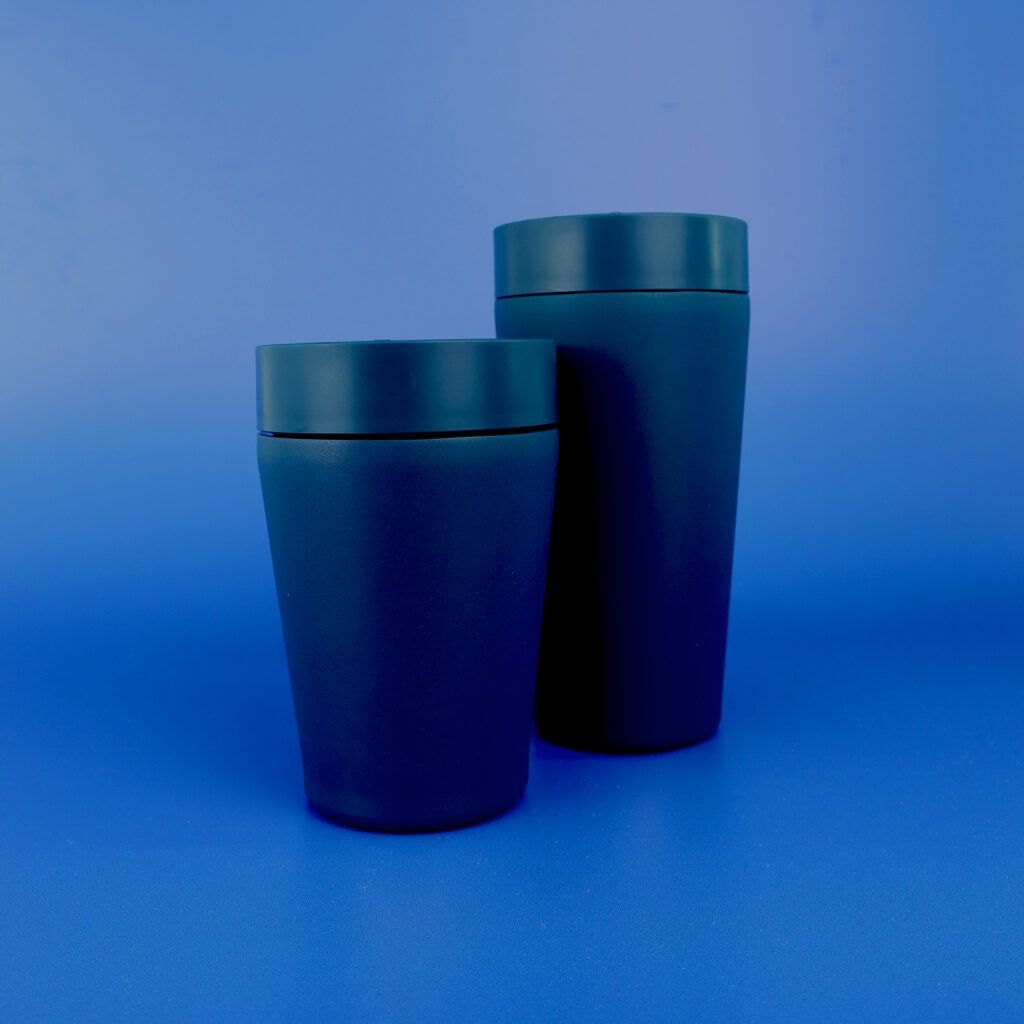 Stainless Steel Cup Duo | 8oz & 12oz Reusable Coffee Cups