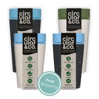 Circular Reusable Coffee Cups Family Bundle